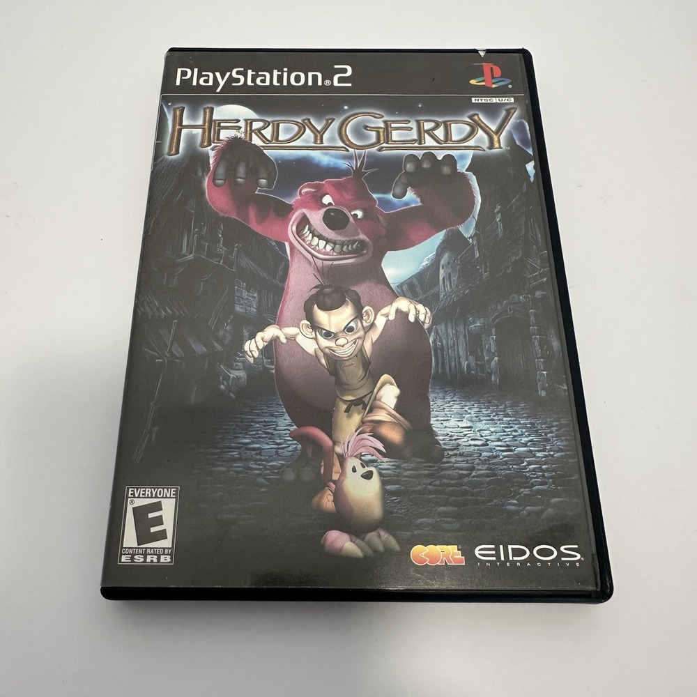 Herdy Gerdy for Playstation 2 PS2‎ Game - Eidos -Missing Manual.